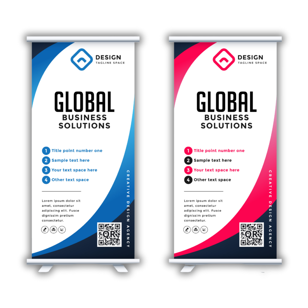 Deluxe Retractable Banners - NIZE CLOUD